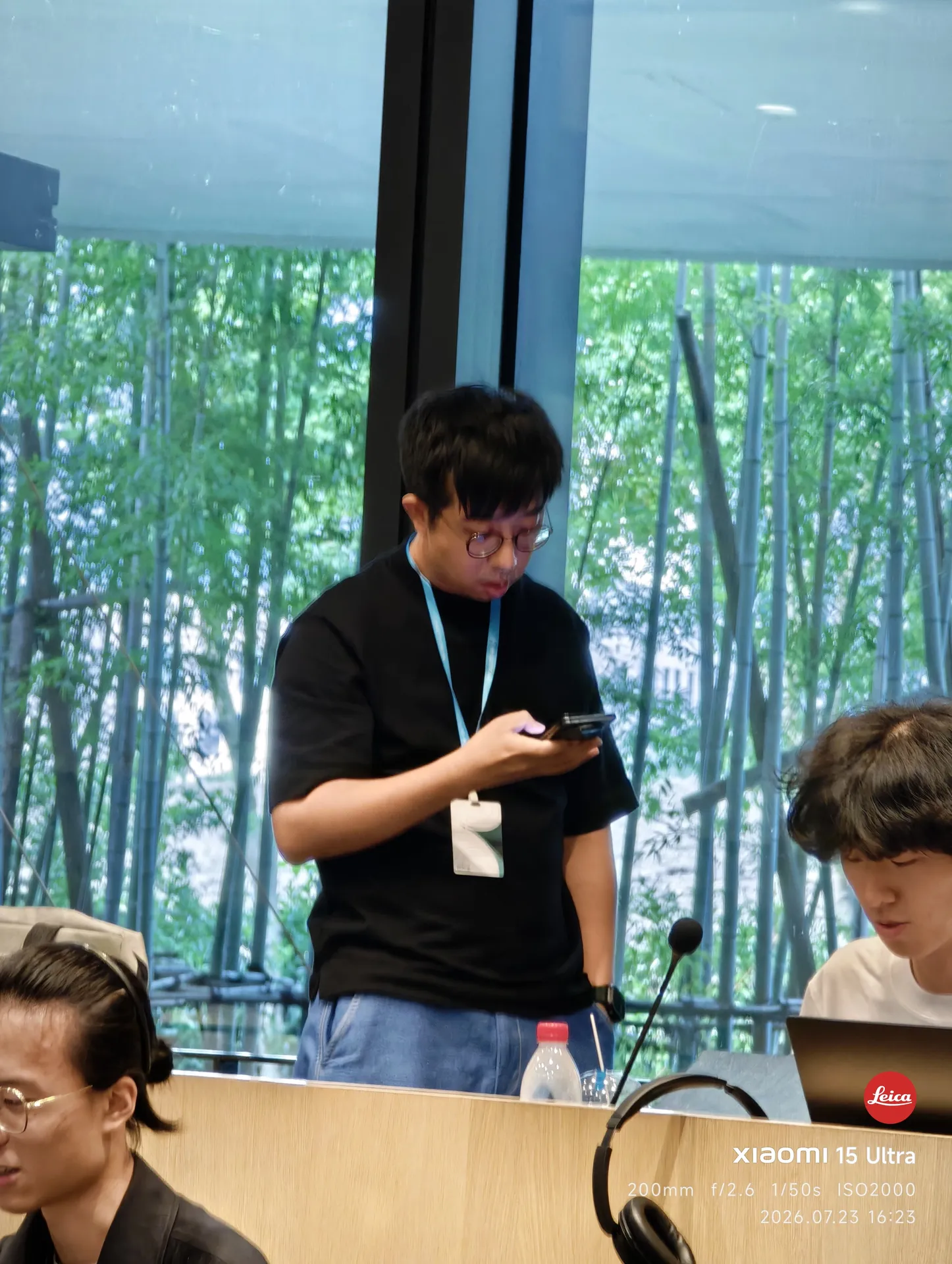 Terminal F 现场偶遇的林亦老师