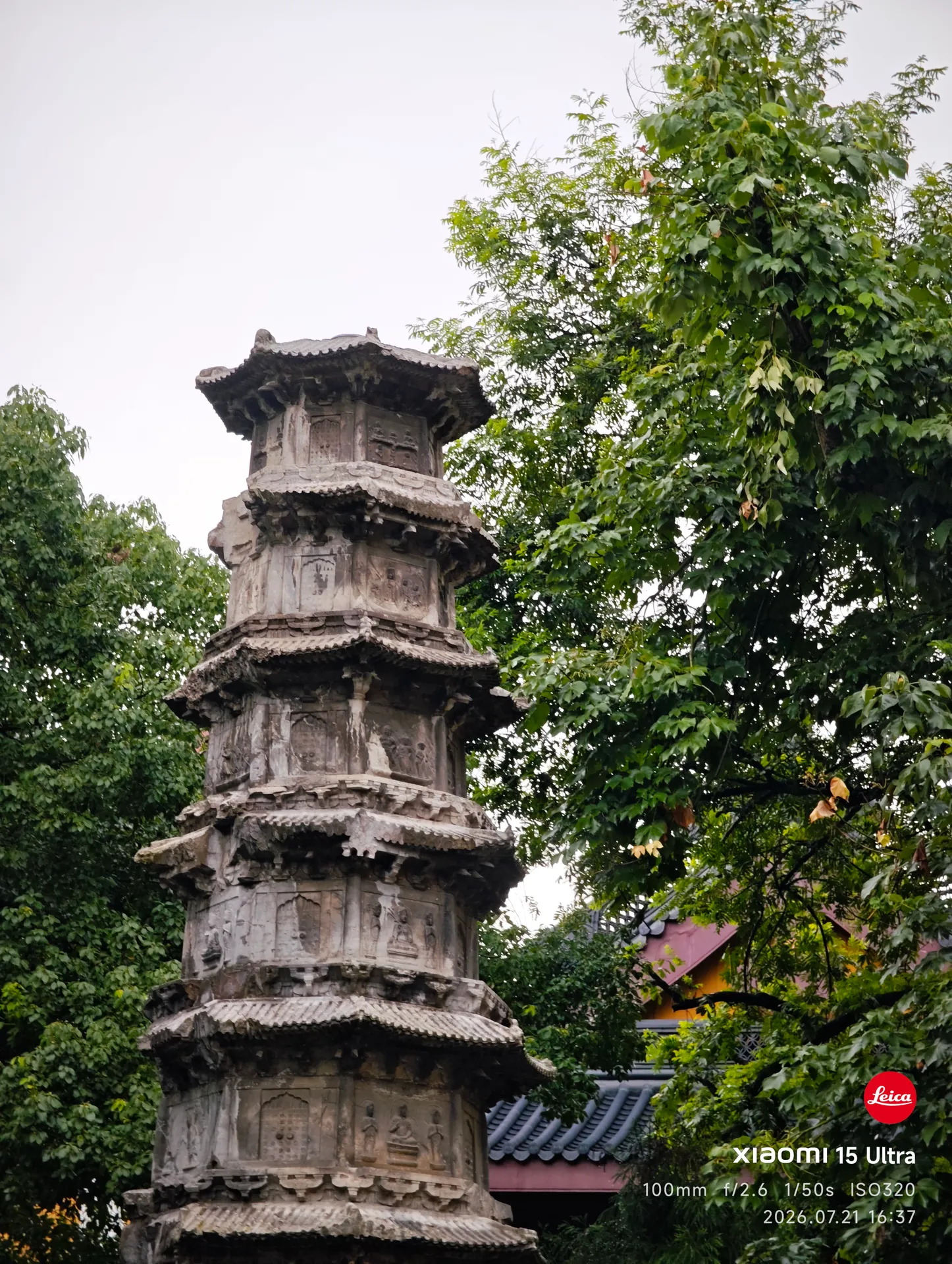 50MP 灵隐寺风景